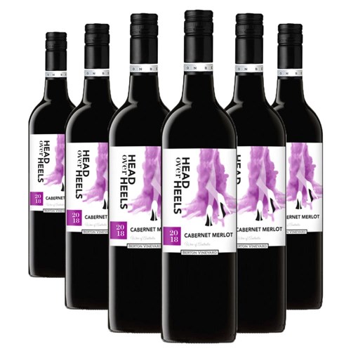 Case of 6 Head over Heels Cabernet Merlot 75cl Red Wine